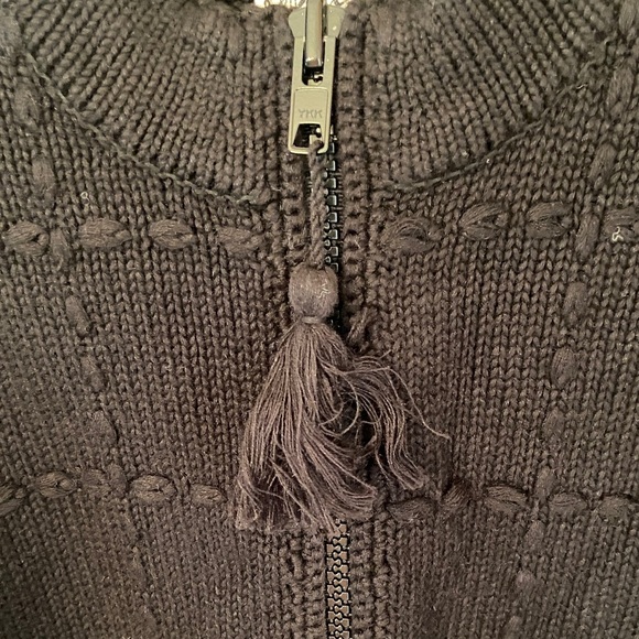 Michael Simon Black and White Snowflake Sweater - Picture 2 of 5